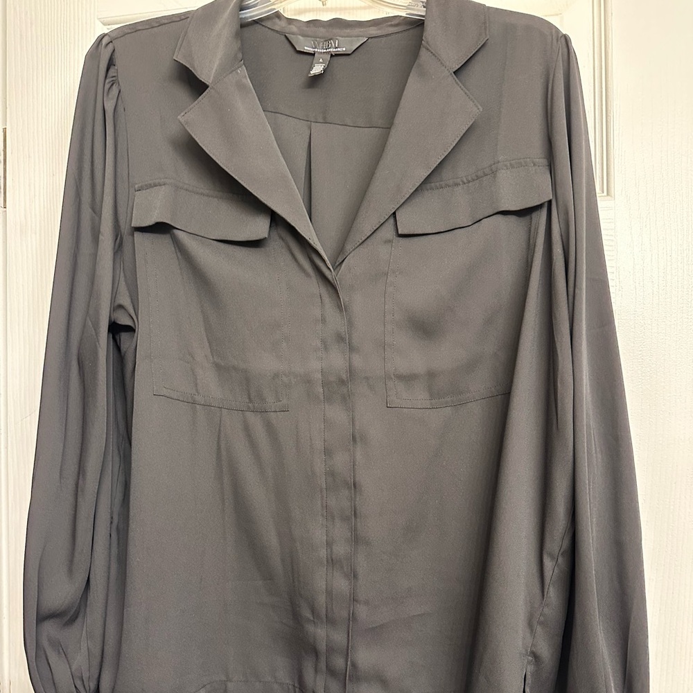 Women's White House Black Market Blouse in Black